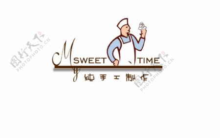 甜品店logo设计