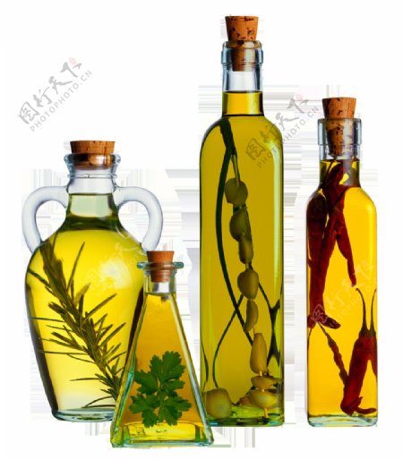 透明橄榄油免抠png透明图层素材