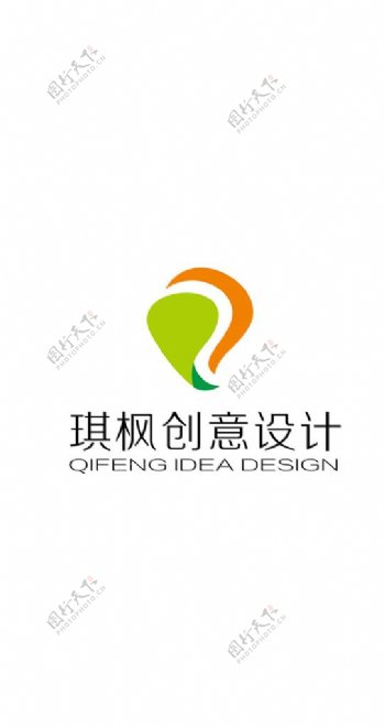 琪枫创意设计LOGO