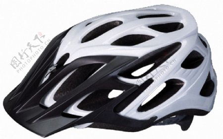 银色漂亮自行车头盔免抠png透明素材