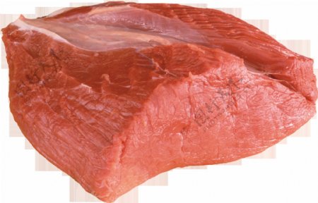 大块瘦肉免抠png透明图层素材