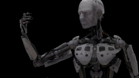 超科幻未来机器人免抠png透明图层素材