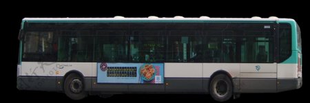 电动巴士免抠png透明图层素材