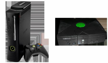 Xbox游戏机图免抠png透明图层素材