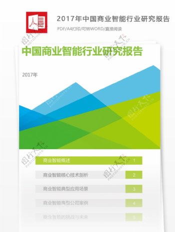 中国商业智能行业研究互联网行业分析报告