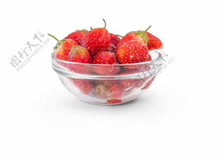 多汁诱人的新鲜草莓psd源文件