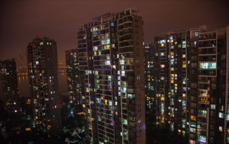 湘江世纪城夜景