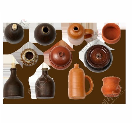 古代陶瓷元素
