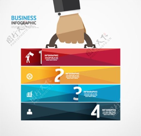 创意商务信息图表