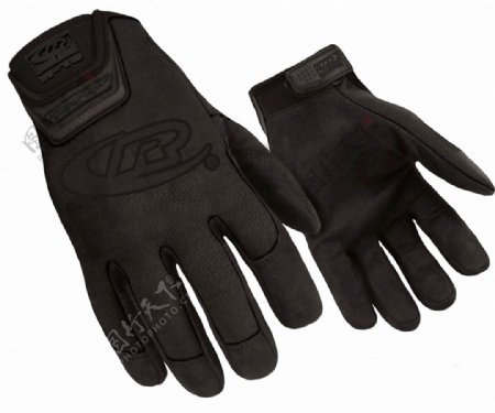 黑色保暖手套免抠png透明素材
