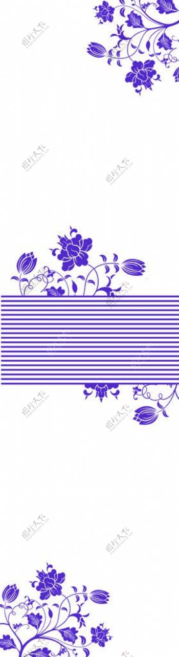 紫色荷花