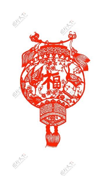 中国风喜庆鲜红色灯笼节日元素
