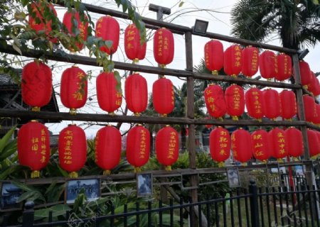 中国风红灯笼纸灯笼