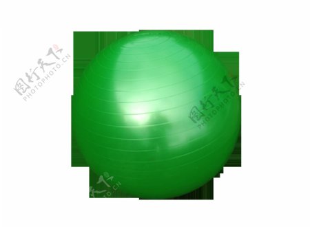 绿色健身球png元素