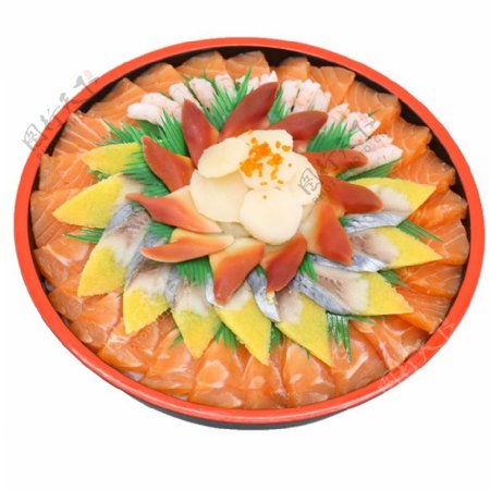 精美日式寿司料理美食产品实物