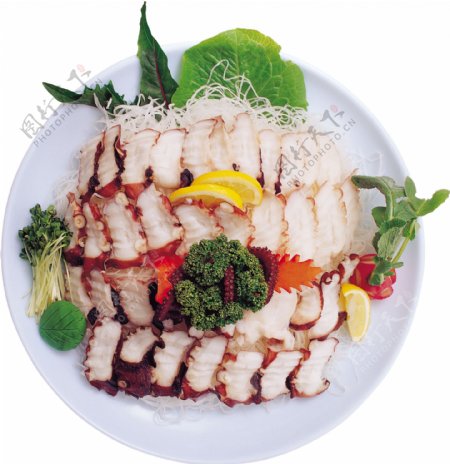 新鲜海鲜日式料理美食产品实物