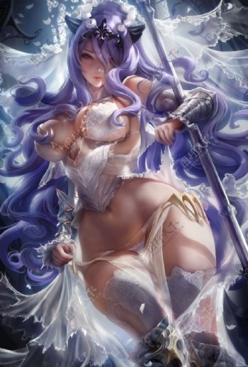 白纱女神