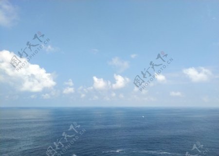 巴厘岛天空蓝天白云