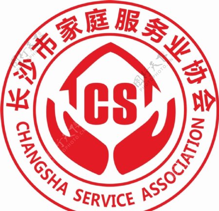 长沙市家庭服务业协会logo