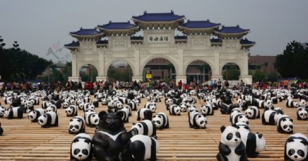 台北中正纪念堂自由广场