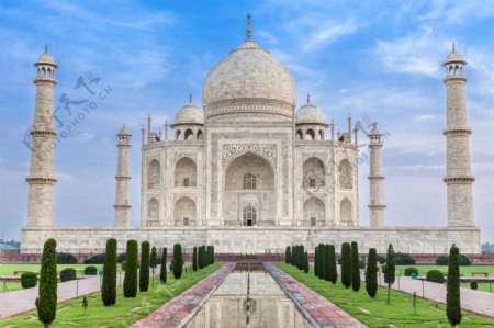印度泰姬陵建筑风景