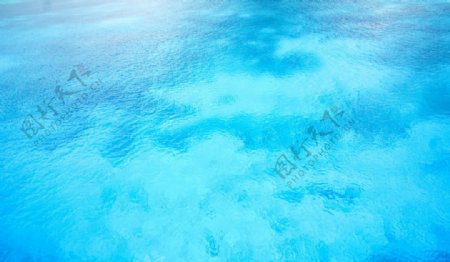 海加勒比海背景蓝色