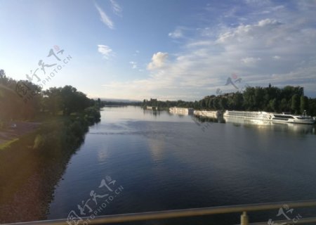莱茵河风光