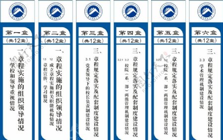 湖南科技大学档案盒背标签