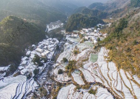 石台雪景