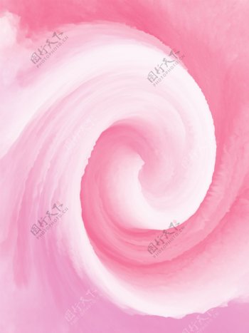 3d抽象漩涡粉色清新时尚背景