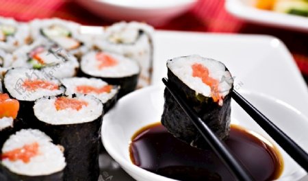 寿司美食摄影高清