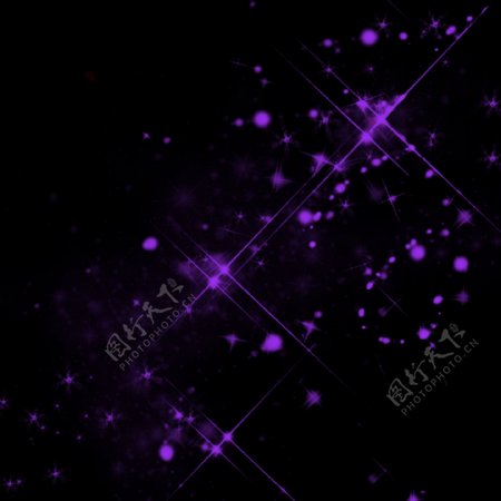 紫色简约星空背景图