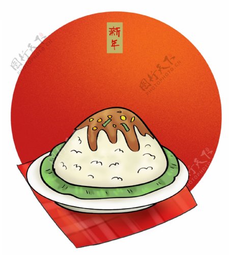 中国农历新年传统美食