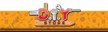 D.I.Y.商店招牌展板设计