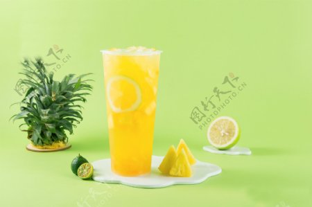 柠檬菠萝果汁