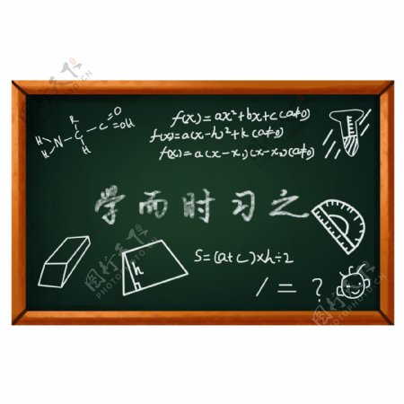 黑板知识教学素材可商用
