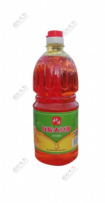 抠图豆油瓶002