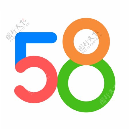 生活服务类平台58同城logo