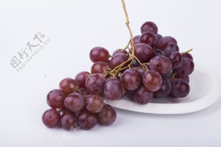 实物图摄影图新鲜水果葡萄4
