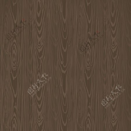 木板木纹纹理深棕色写实木条卡通简笔画简约勾线免扣