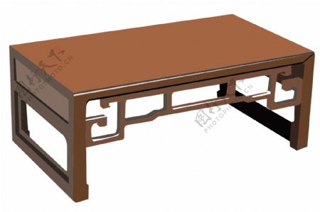 长方形木质桌子