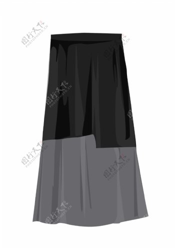 黑色裙子设计