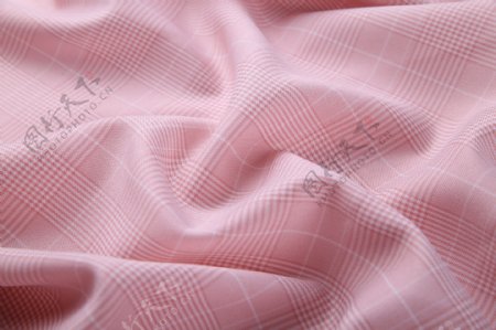 棉麻格子布纹理布料面料2