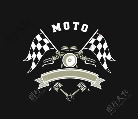 摩托车标志