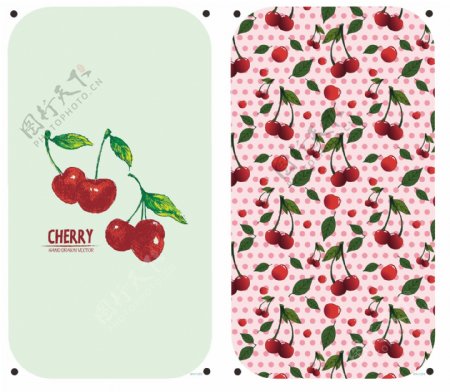 手机壳设计草莓