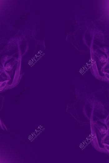 紫色创意电商烟雾背景