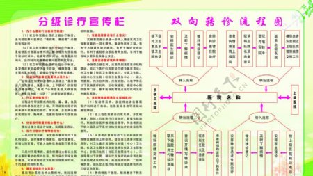 分级诊疗双向转诊流程图