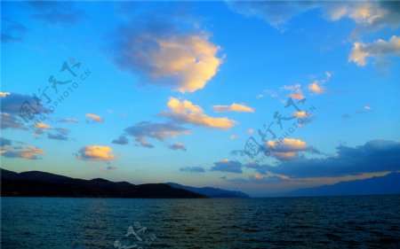 大理洱海绝美风景