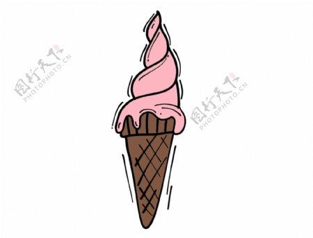 冰淇淋草莓味