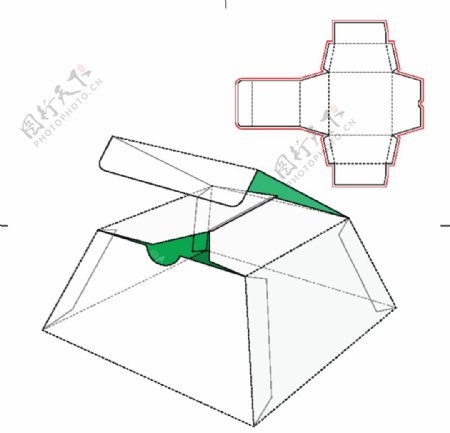 包装盒礼盒设计效果图